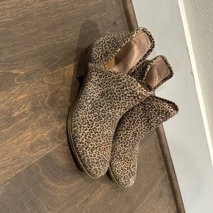 Cheetah lucky booties